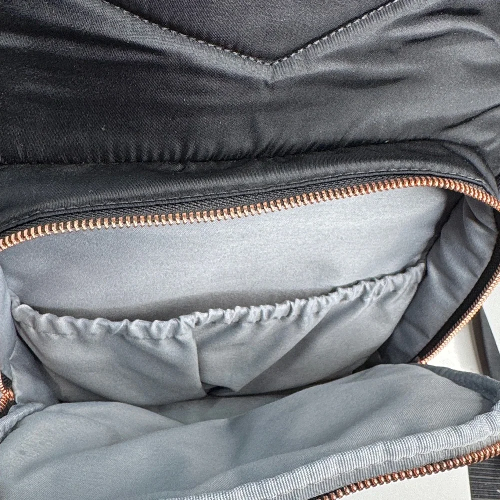 Storksak Quilted Hero Black Diaper Backpack-NWOT